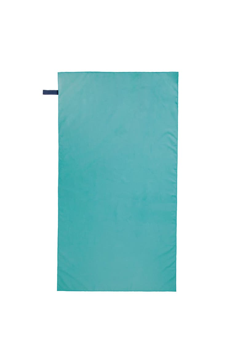 Travel Microfiber Towel, Main, color, Mint