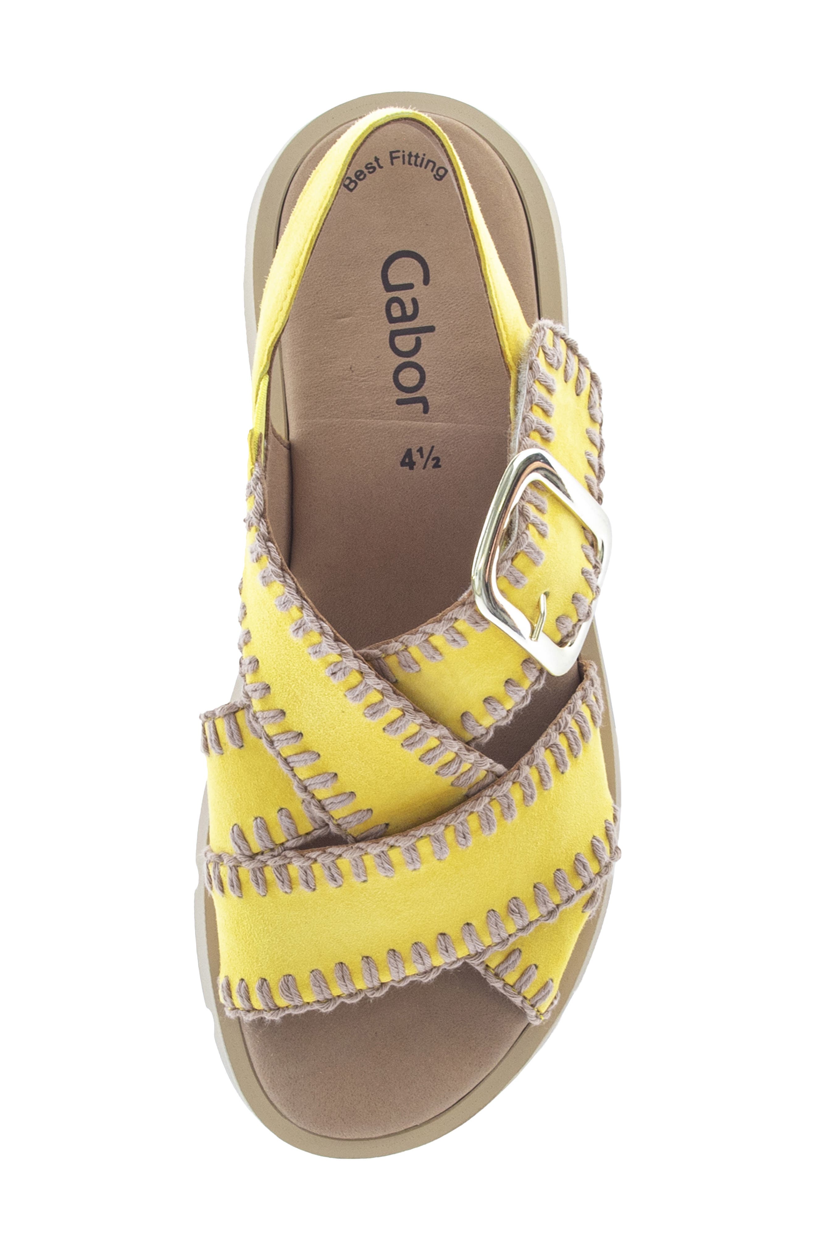 Ankle Strap Platform Sandal, Alternate, color, SUN