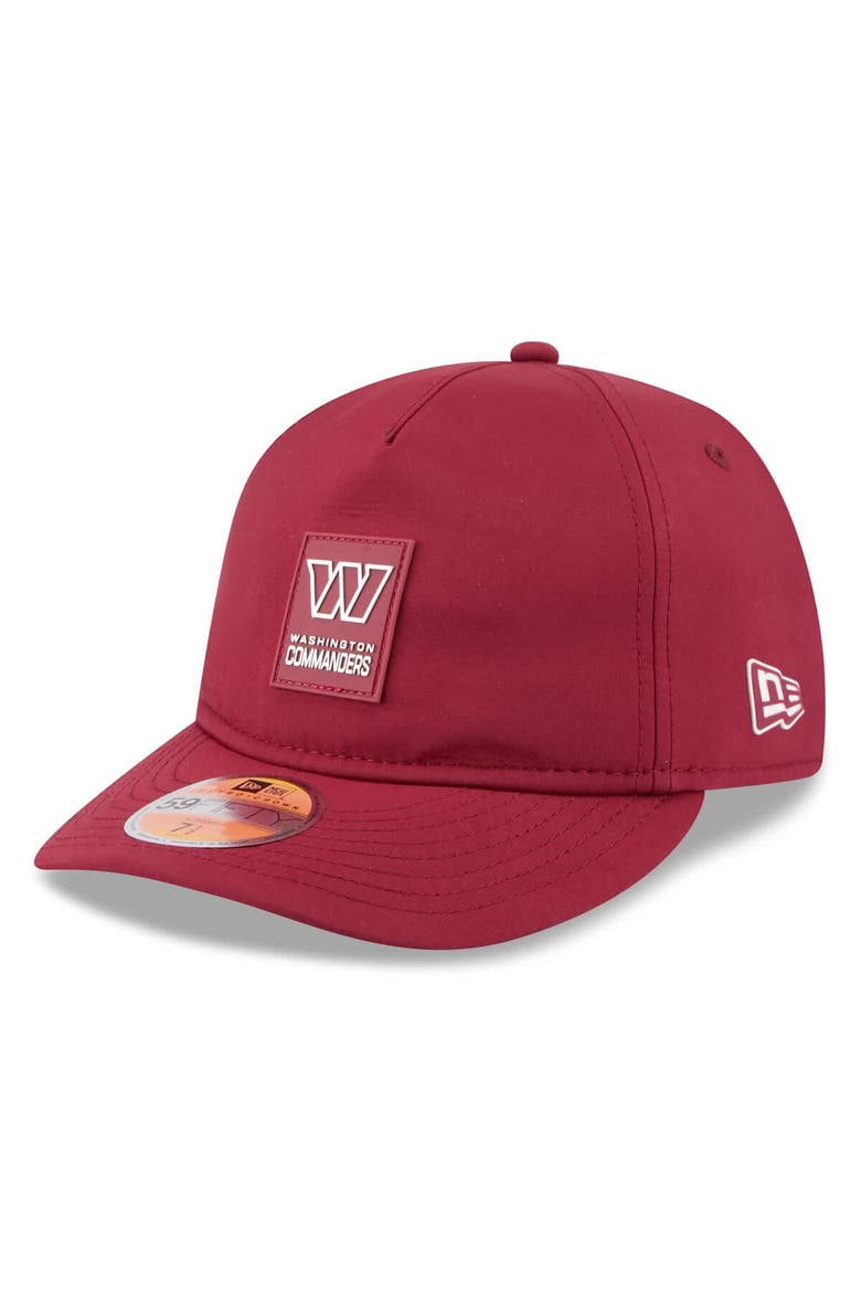 Men's New Era Burgundy Washington Commanders 2025 Sideline  Retro Crown 59FIFTY Fitted Hat, Main, color, Burgundy