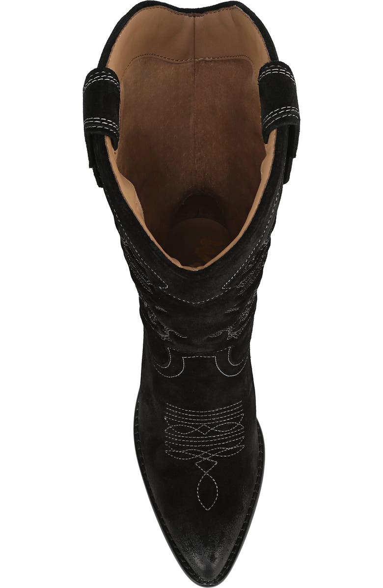 Sam Edelman Rue Western Boot, Alternate, color, Black
