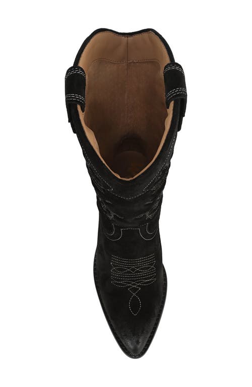 Sam Edelman Rue Western Boot In Black