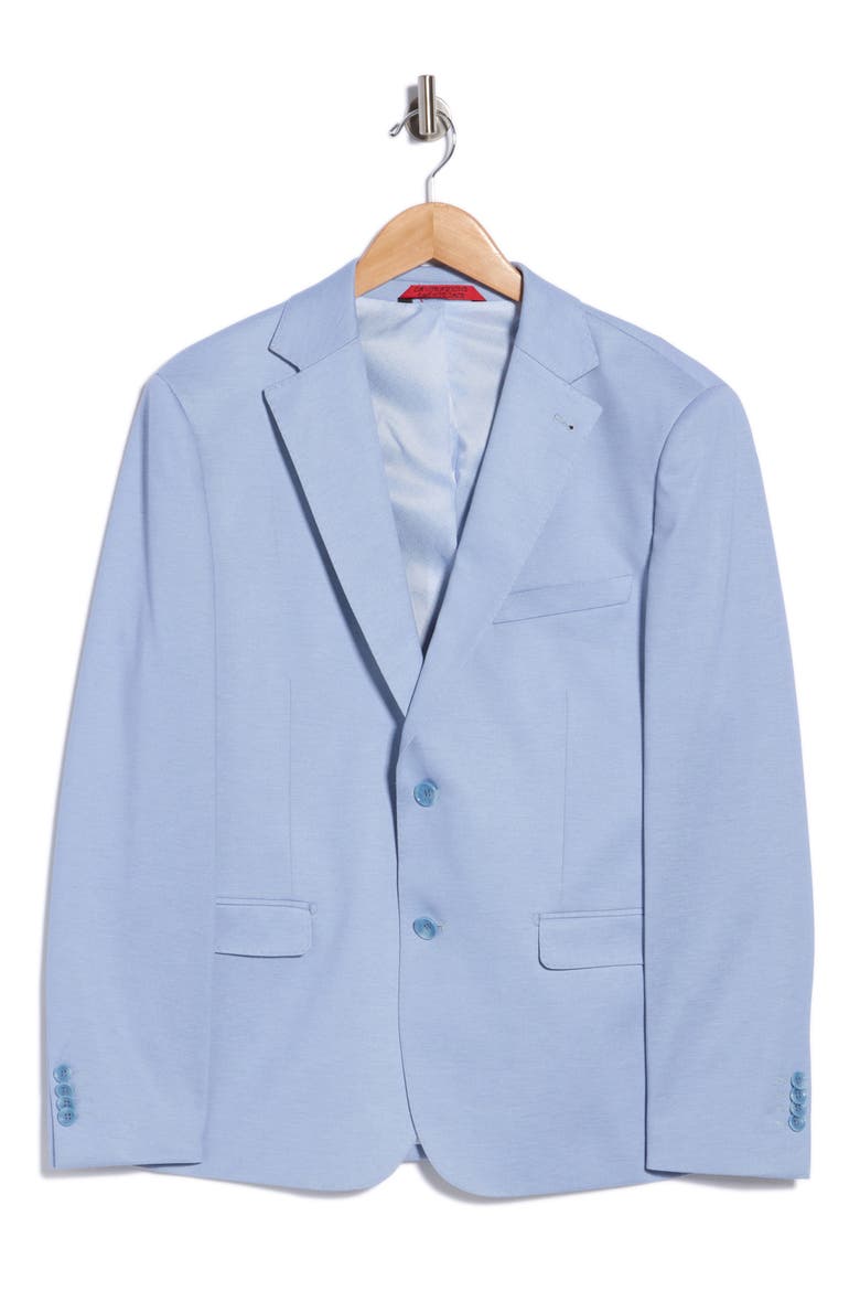 Trim Fit Sport Coat, Main, color, LIGHT BLUE