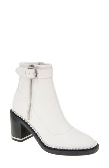 Bcbgeneration Braxi Studded Bootie In Porcelain