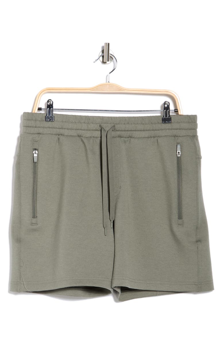 90 DEGREE BY REFLEX Zephyr 7-Inch Scuba Shorts, Alternate, color, Mulled Basil