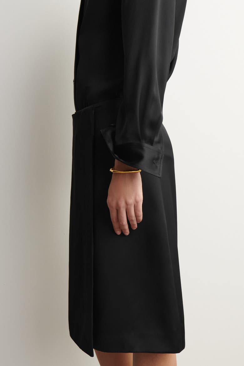Sculpted Bangle, Alternate, color, GOLD