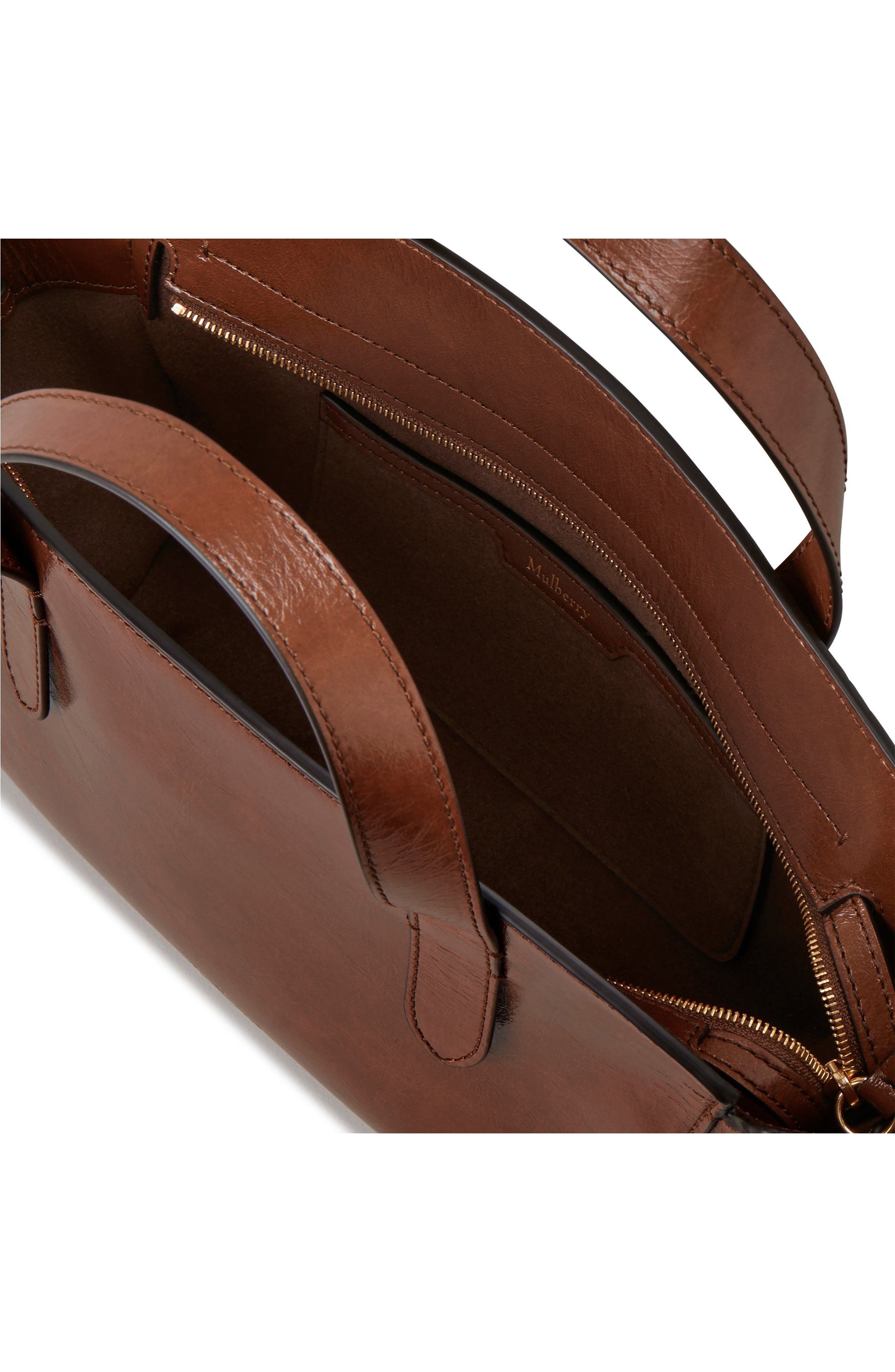 x Rejina Pyo Clovelly Leather Top Handle Bag, Alternate, color, OAK