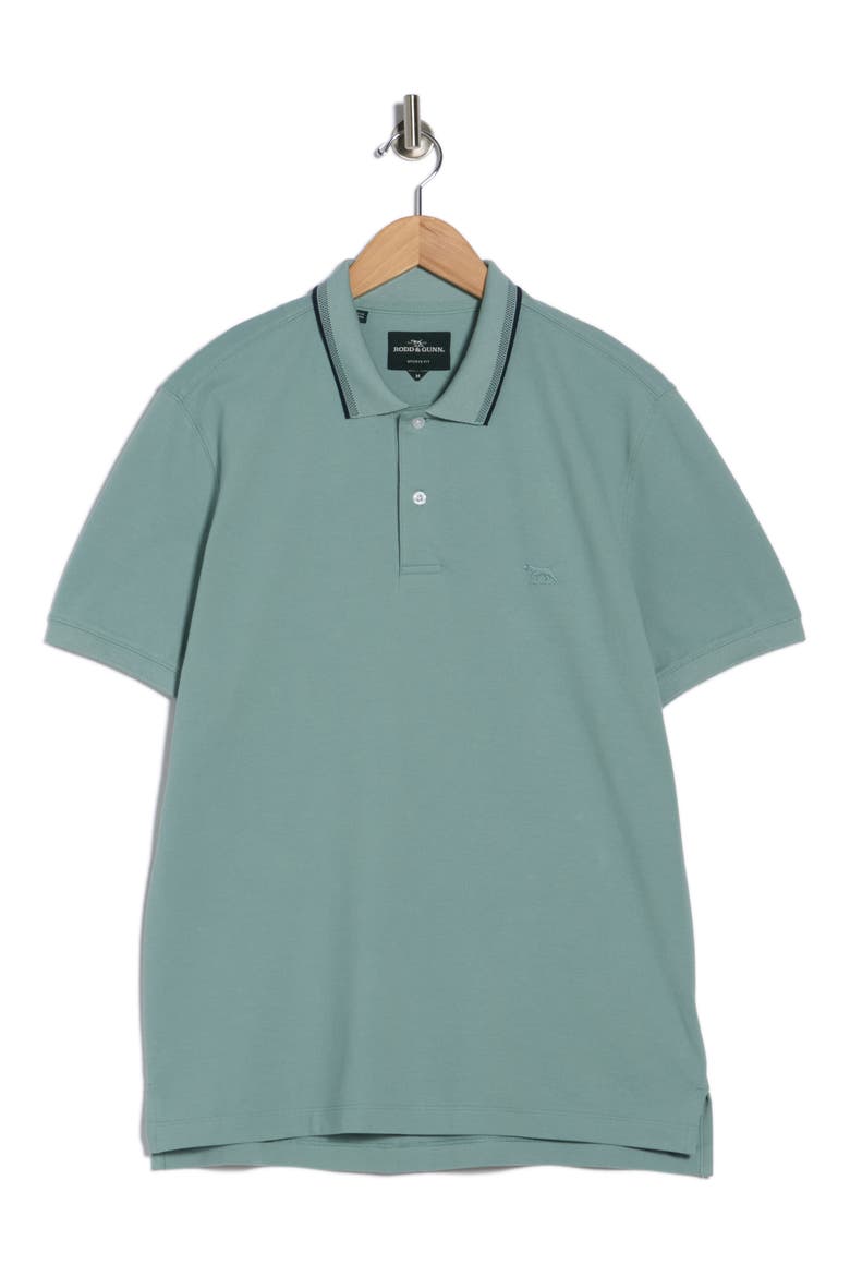 Gowerville Tipped Polo, Alternate, color, PISTACHIO