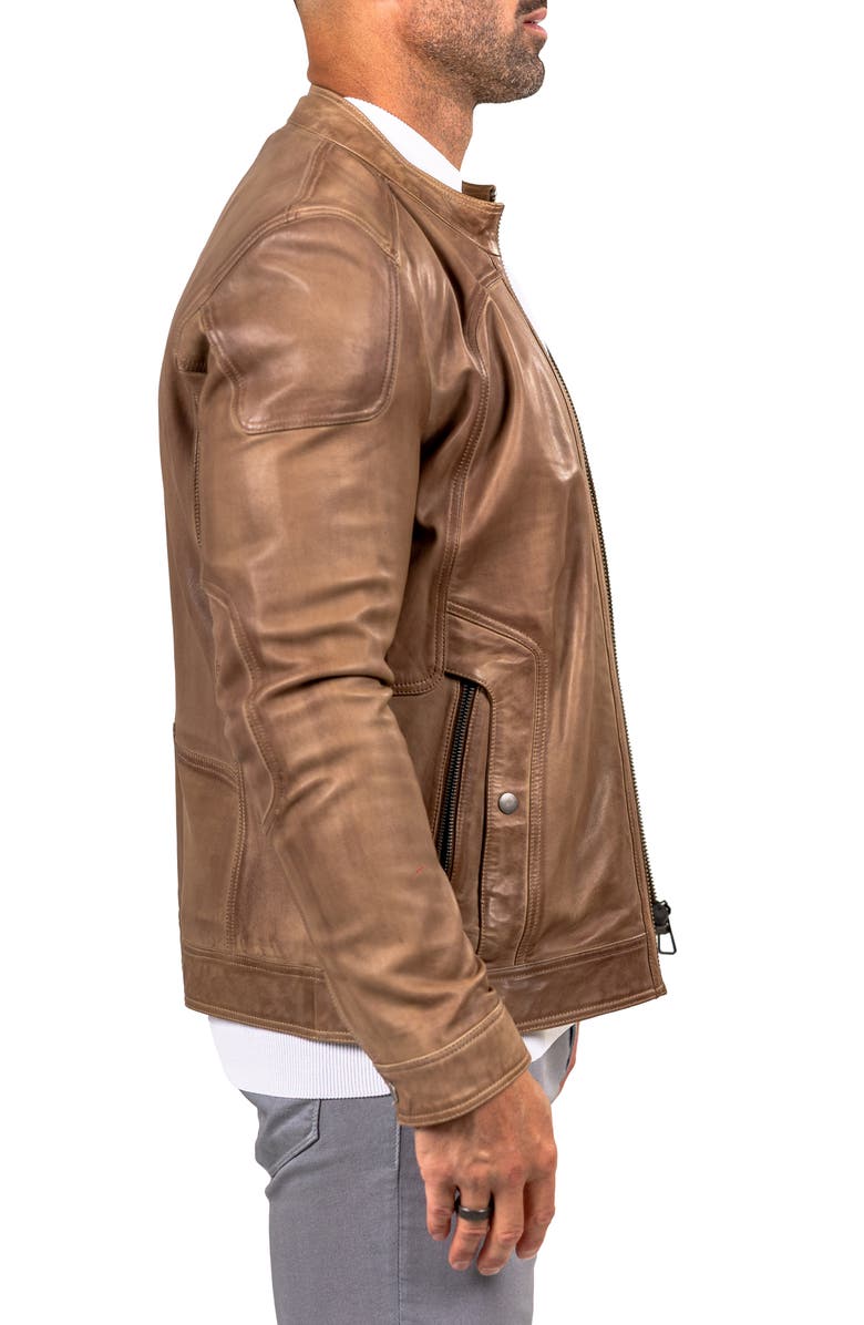 Maceoo Leather Jacket, Alternate, color, 