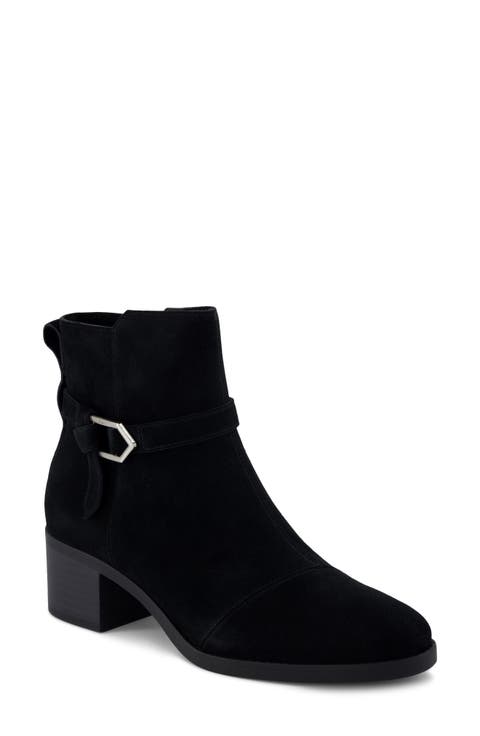 Suede Ankle Bootie
