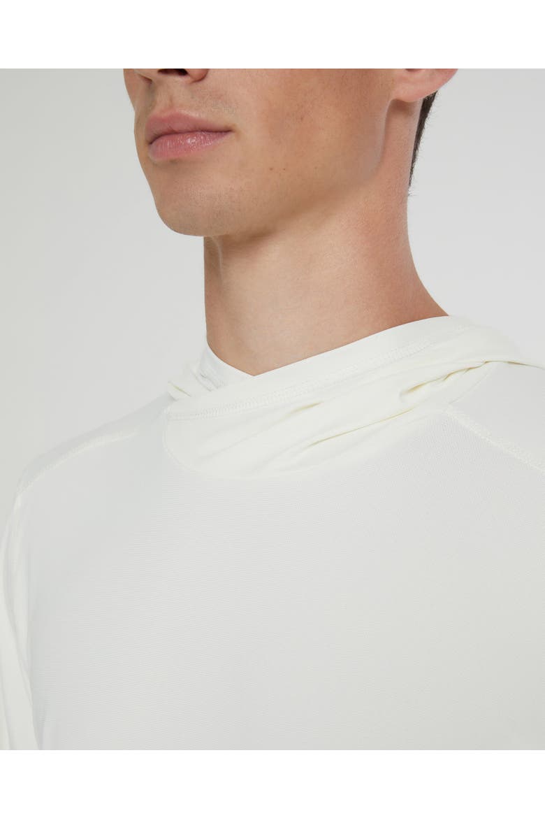 Men's Hooded Sun Tee, Alternate, color, WHITE