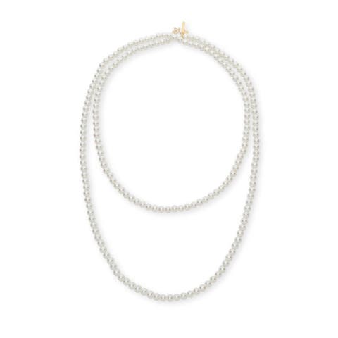Opera Pearl Strand Necklace