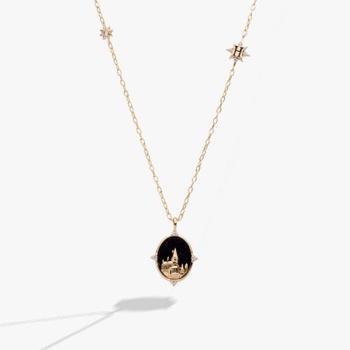 Alex And Ani Harry Potter Hogwarts Pendant Necklace In Gold