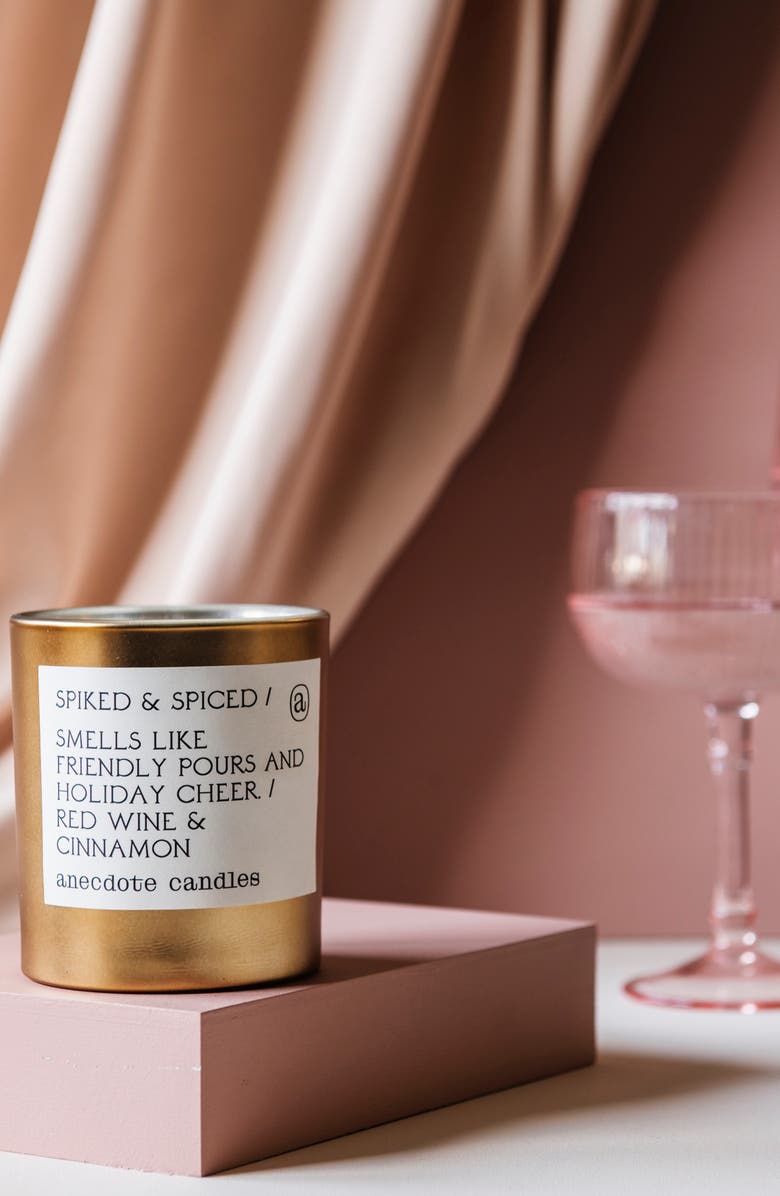 ANECDOTE CANDLES Spiked & Spiced Candle, Alternate, color, Gold