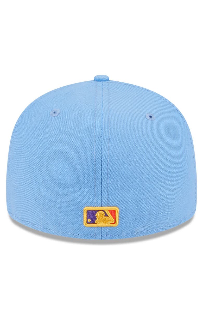 New Era Men's New Era Light Blue Colorado Rockies 2025 City Connect Low Profile 59FIFTY Fitted Hat, Alternate, color, Light Blue