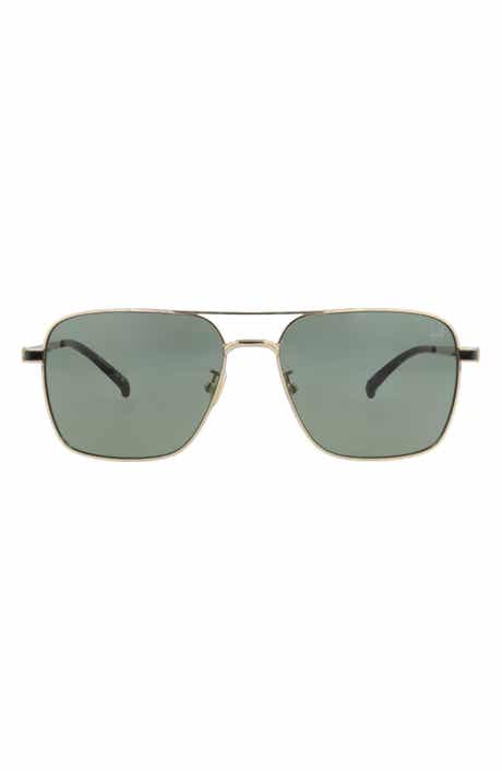 Dunhill 58mm Aviator Sunglasses