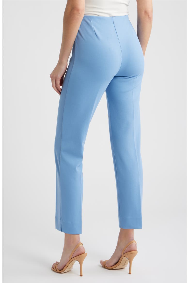 Hollywood Waist Straight Leg Ankle Pull-On Pants, Alternate, color, LAGOON