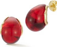 SPHERA MILANO Resin Hoop Earrings