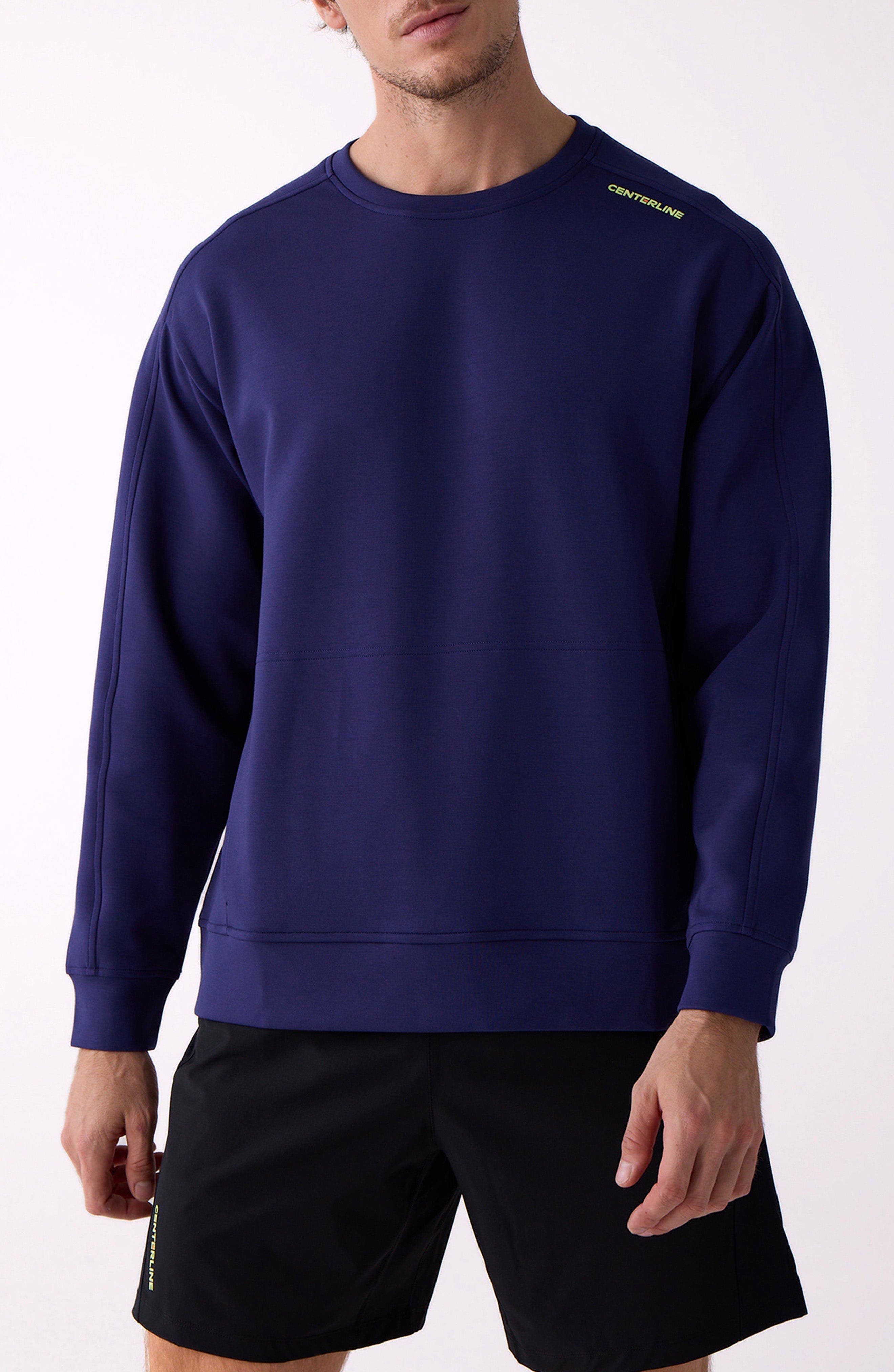 Centerline Athletics Crew Sweatshirt In Blue