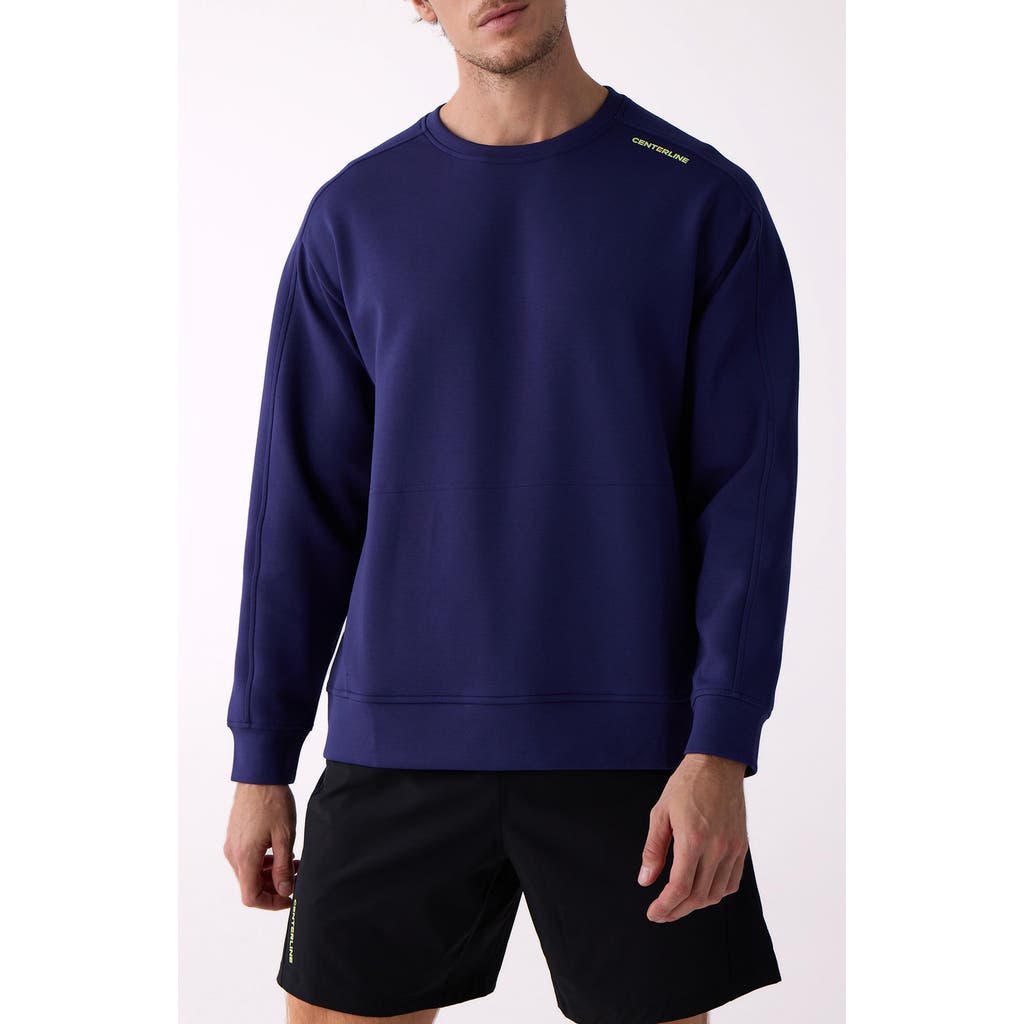 Centerline Athletics Crew Sweatshirt In Blue