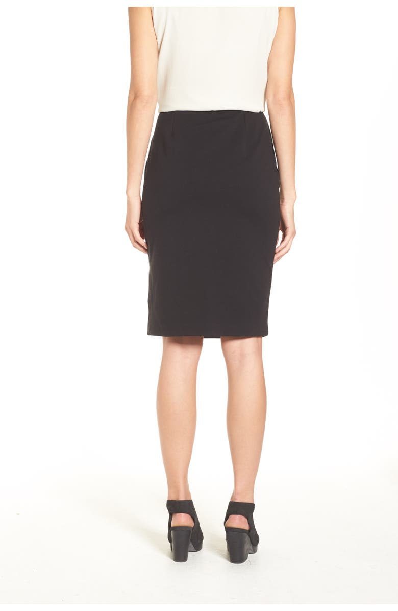Eileen Fisher Stretch Ponte Pencil Skirt, Alternate, color,