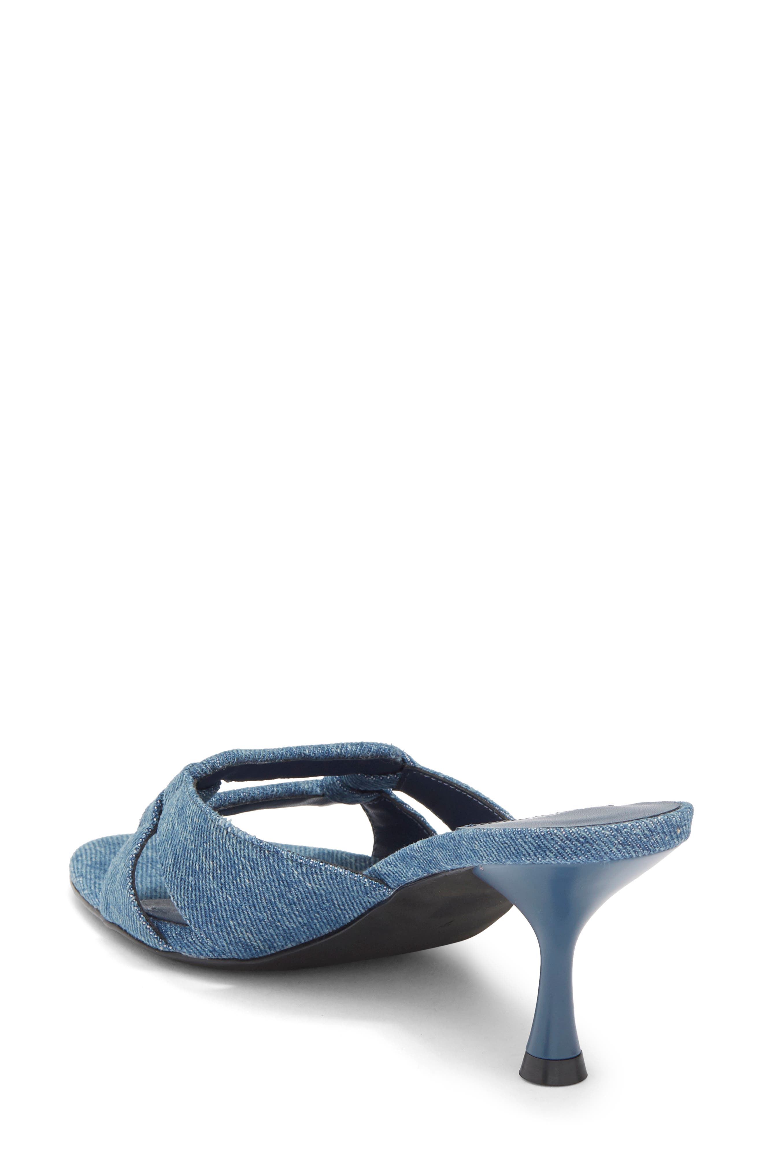 Chisme Slide Sandal, Alternate, color, BLUE DENIM