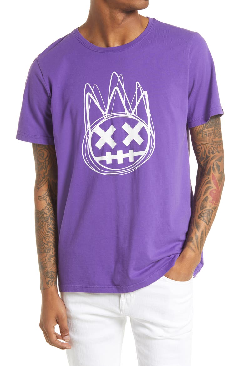 Shimuchan Graphic Tee, Main, color, ROYAL PURPLE