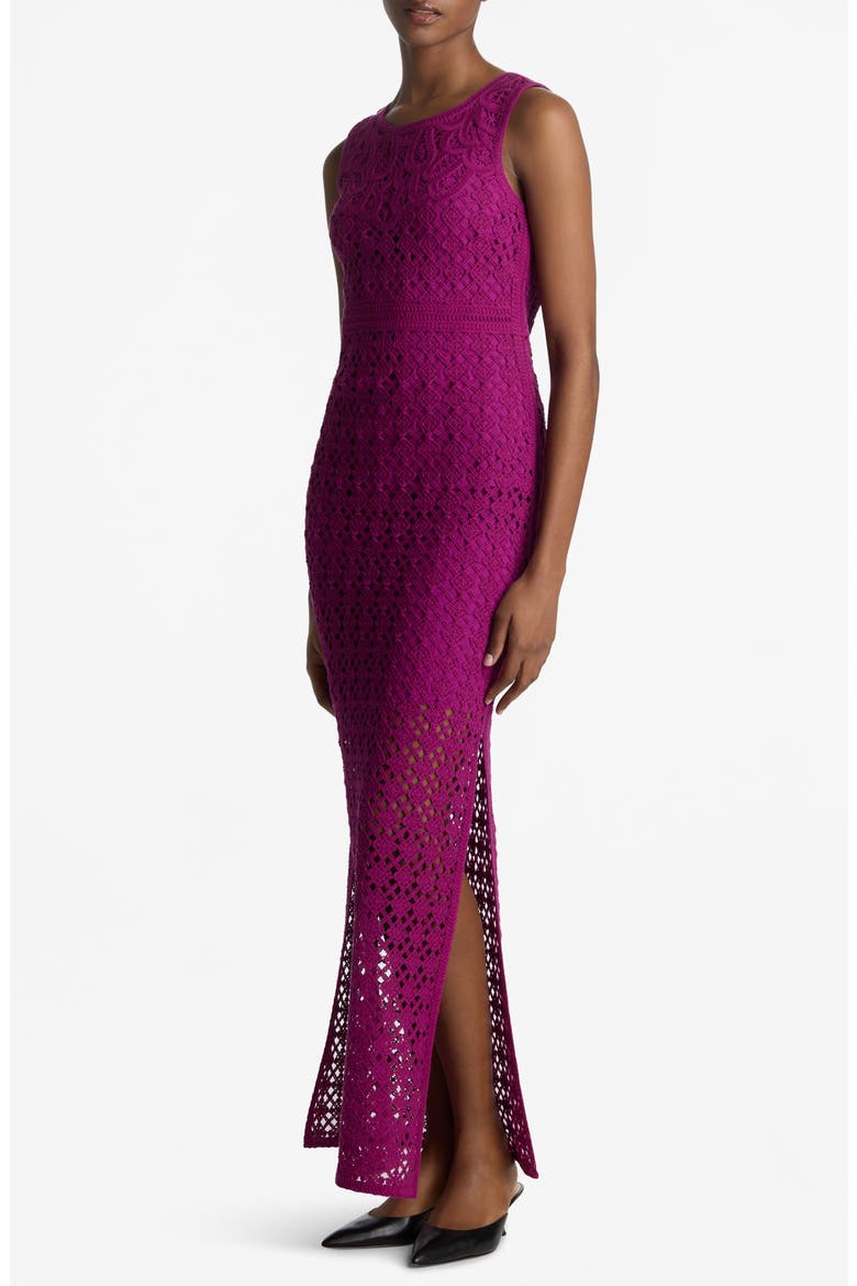 Cornely Engineered Lace Gown, Alternate, color, AZALEA