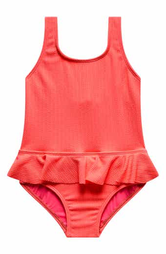 Kids' Ruffle Textured One-Piece Swimsuit