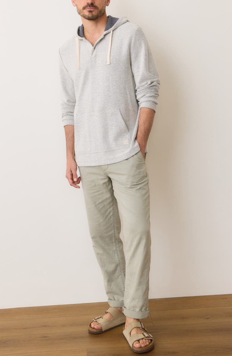 Marine Layer Portola Slub Organic Cotton Beach Hoodie, Alternate, color,