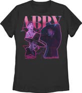KPop Demon Hunters Womens KPop Demon Hunters Abby Saja Collage T Shirt