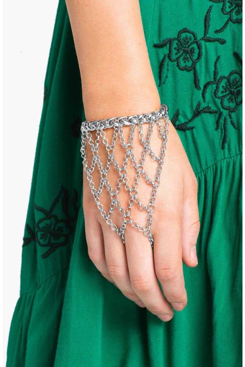 Hand Chain, Main, color, SILVER