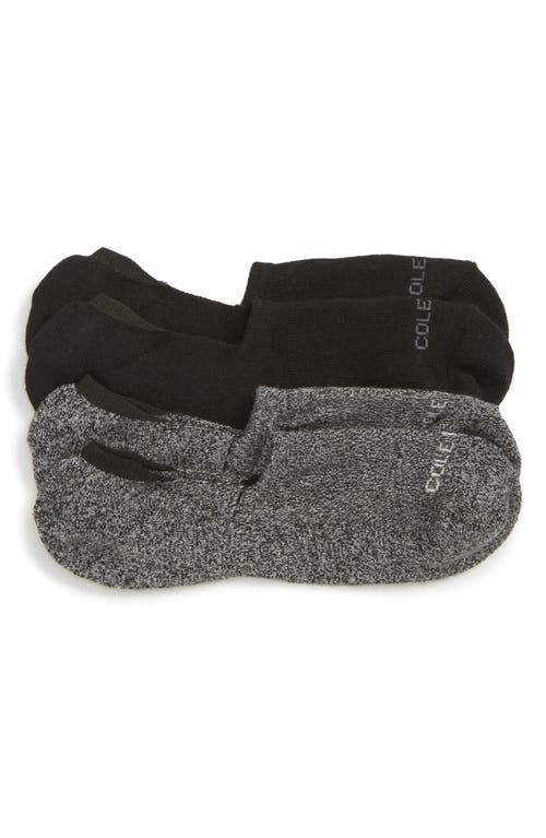 Cole Haan 2-pack Casual Cushion No-show Socks In Multi
