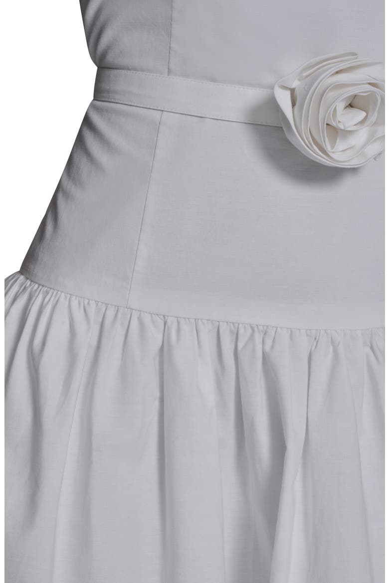 Poplin Midi Sundress, Alternate, color, SOFT WHITE