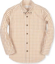 Hope & Henry Kids' Organic Long Sleeve Stretch Poplin Shirt