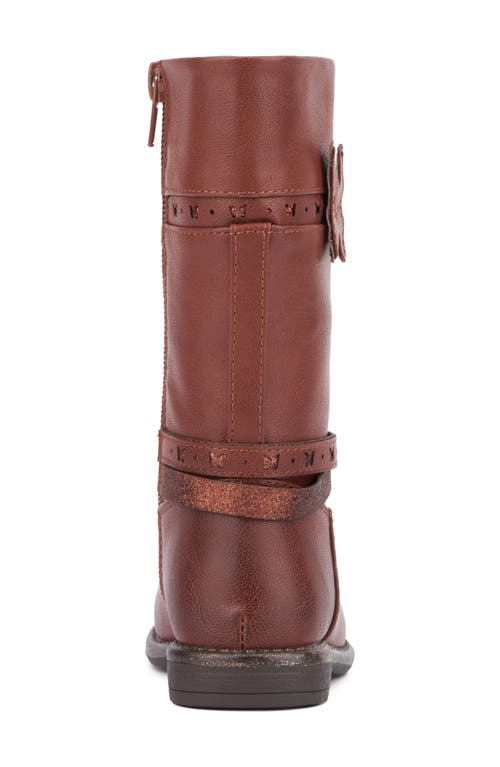 Olivia Miller Kids' Cloudz Mid Calf Boot In Brown