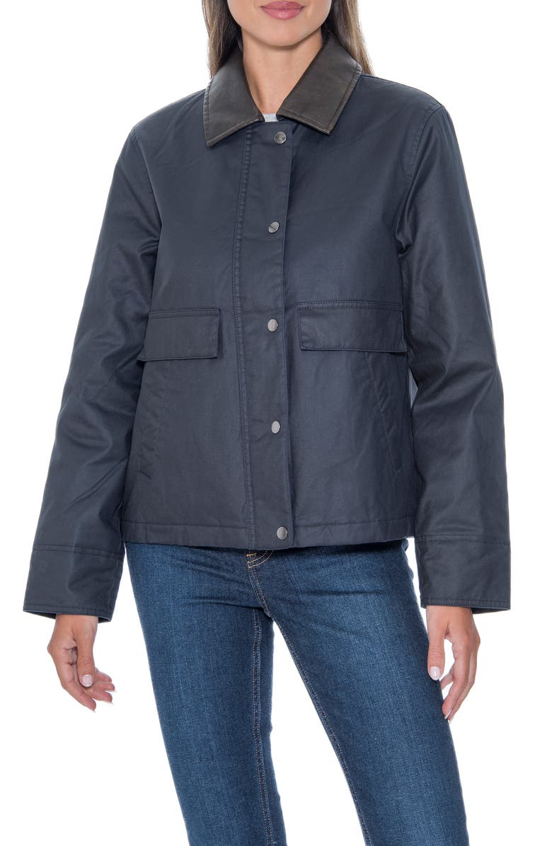 Sebby Waxed Cotton Jacket, Main, color,