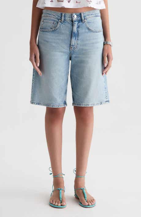 Thalia Denim Bermuda Shorts