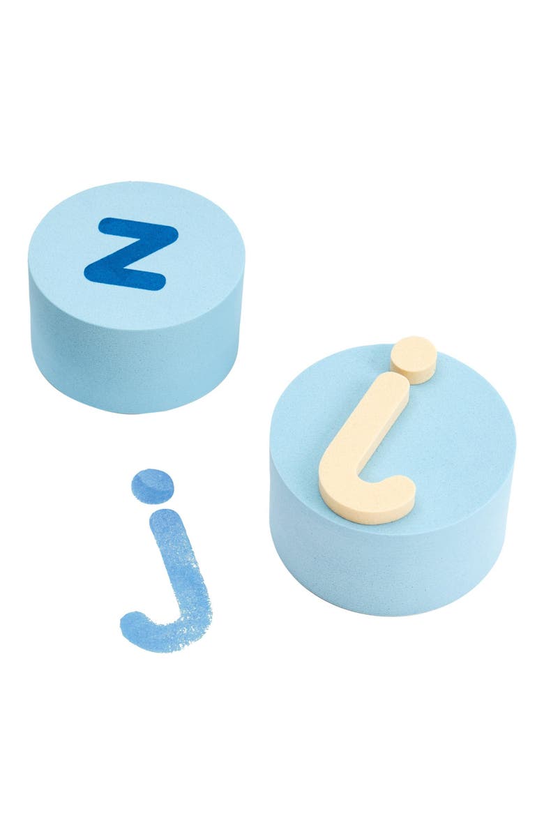 Kaplan Early Learning Company Giant Letter, Number & Shape Stampers, Alternate, color, Multicolored