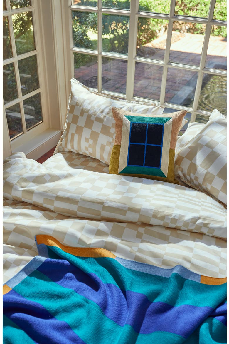 Buren Cotton Knit Throw Blanket, Alternate, color, BUREN