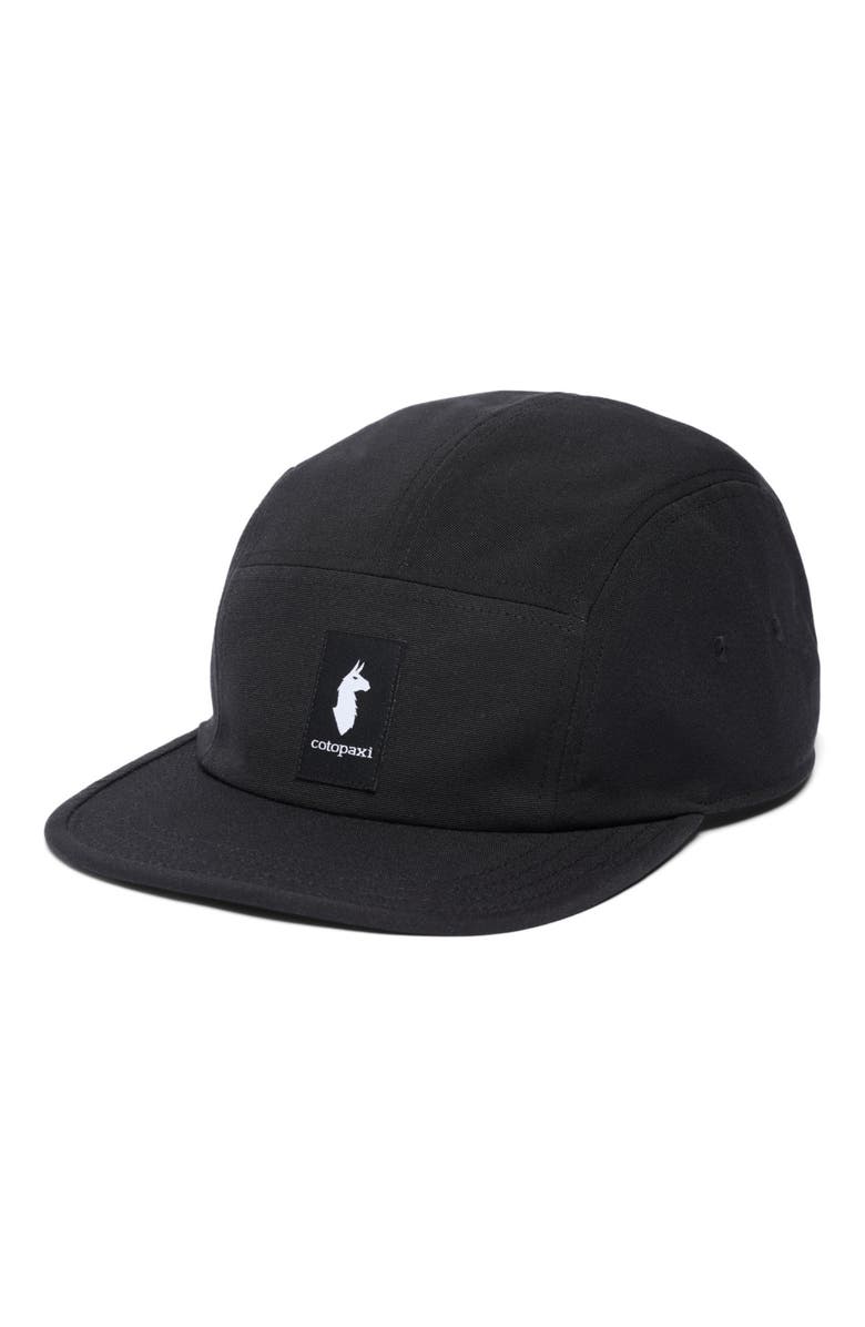 Cotopaxi-Amigos-24 Cada Dia 5-Panel Hat, Main, color, Black