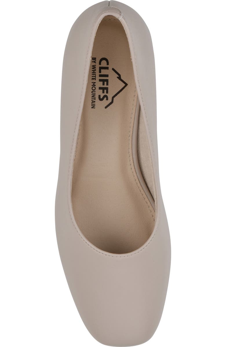 CLIFFS BY WHITE MOUNTAIN Quintesa Pump, Alternate, color, Taupe Smooth