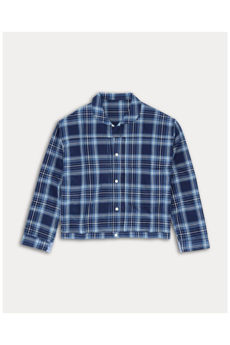 Peter Vichy Check Cotton Overshirt, Main, color, Plaid