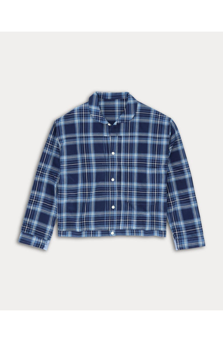 Fortela Peter Vichy Check Cotton Overshirt, Main, color, Plaid