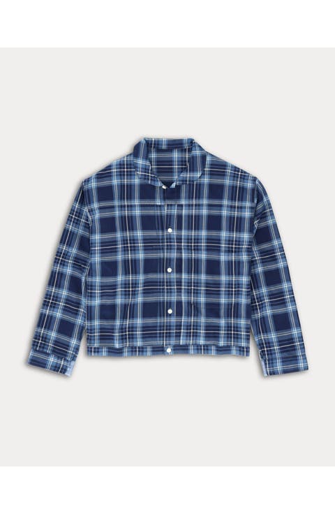 Peter Vichy Check Cotton Overshirt