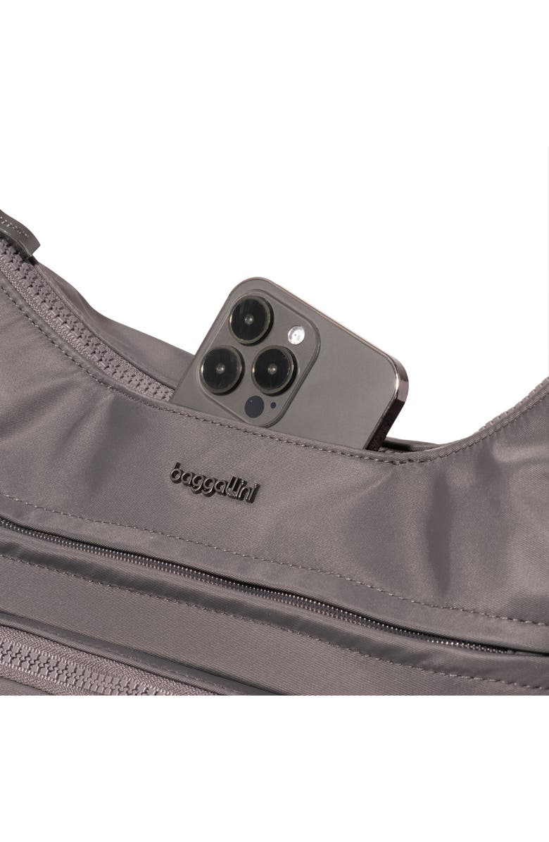 BAGGALLINI Nolita Convertible Hobo, Alternate, color, Smoke Twill