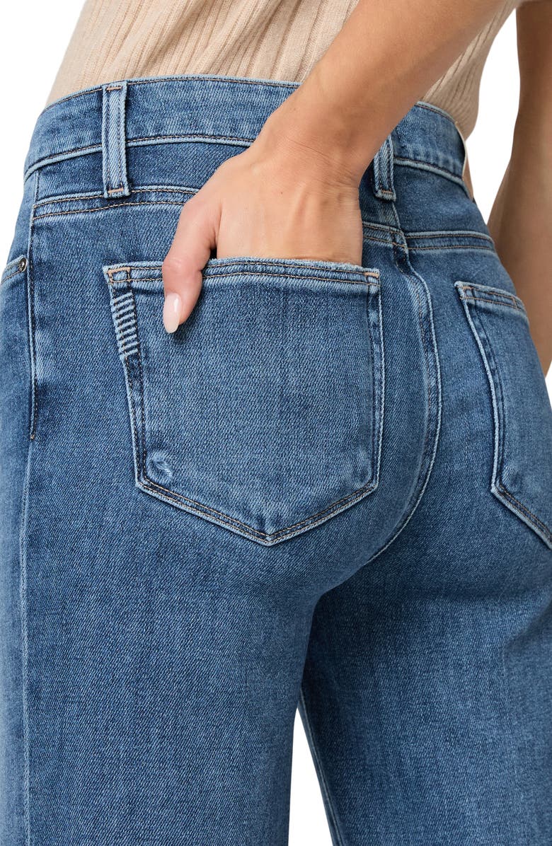 PAIGE Genevieve High Waist Bootcut Jeans, Alternate, color, Bookshelf