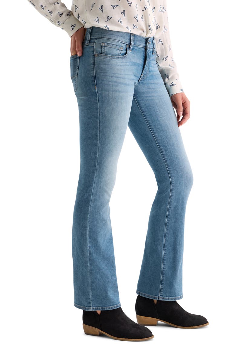 Sweet Mid Rise Bootcut Jeans, Alternate, color, SWELL