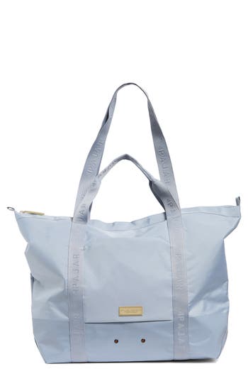 Pajar Kaito Large Webb Strap Travel Tote Bag In Light Blue