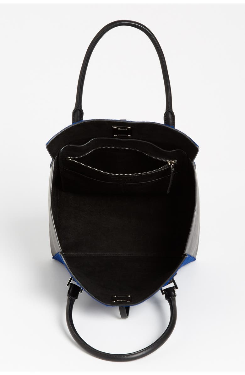 Michael Kors 'Miranda' Calf Hair & Leather Tote, Alternate, color,