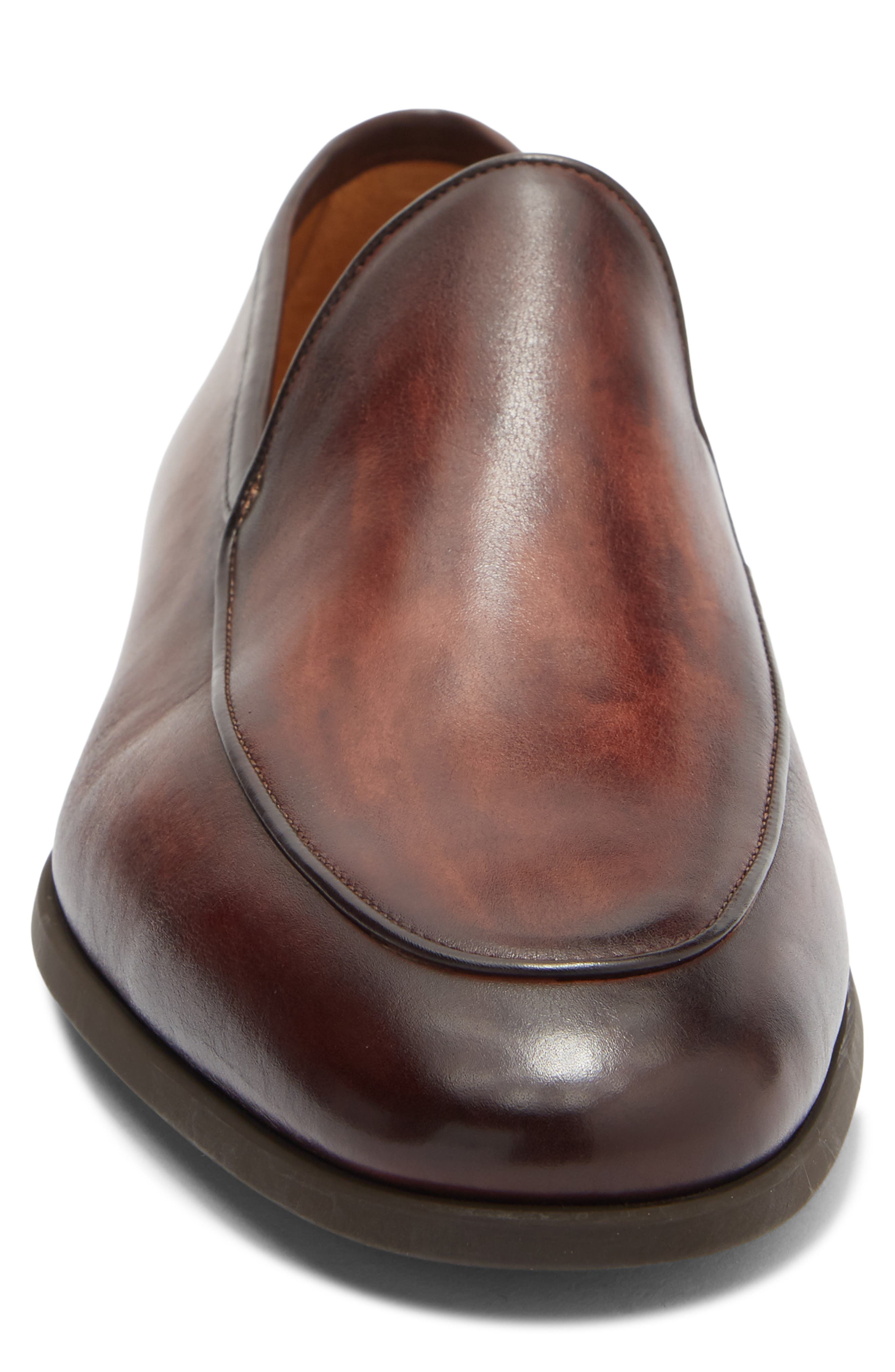 Magnanni Hiram Loafer, Alternate, color, Brown